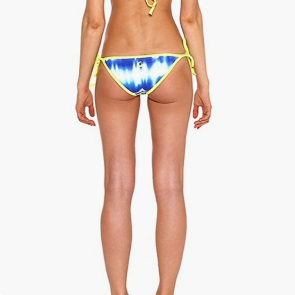 GlideSoul Blue Tie Dye Collection Neoprene Bikini Bottom Sz XS NWT - Picture 2 of 11